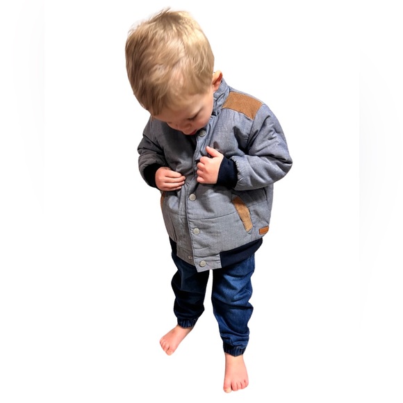 Koala Boys 3 piece Set Coat Denim Pants and Long Sleeve T shirt NWT - Picture 3 of 6